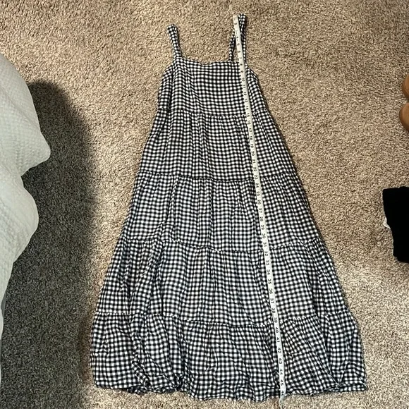 Abercrombie gingham midi dress - Picture 3 of 9